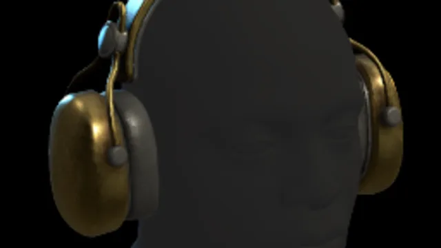 Construction Ear Muffs (Gold)