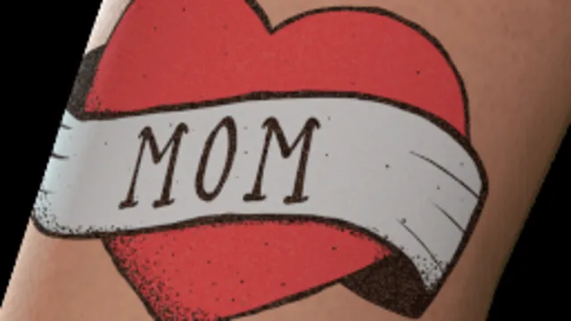 Heart Arm Tattoo (mom)