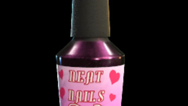 Heart Painted Nails