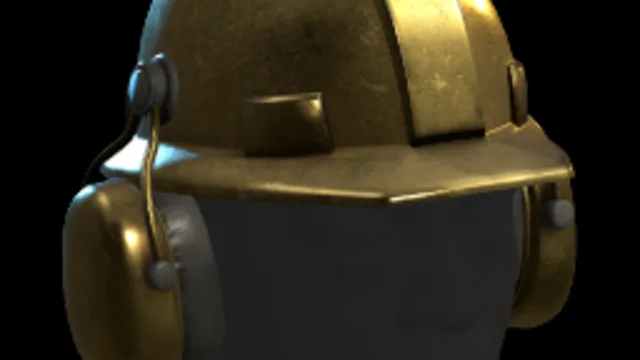 PPE Hard Hat (Gold)