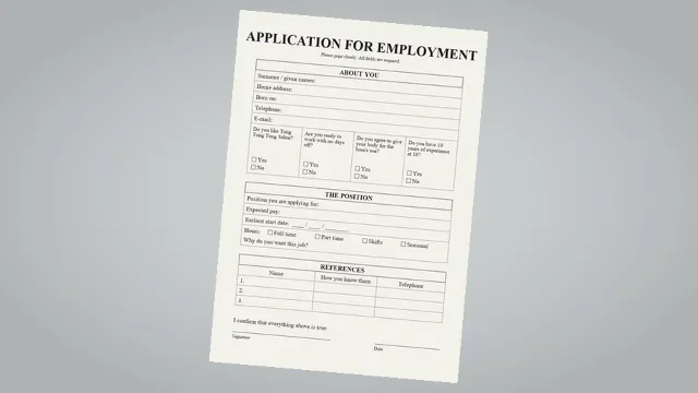 Job Application