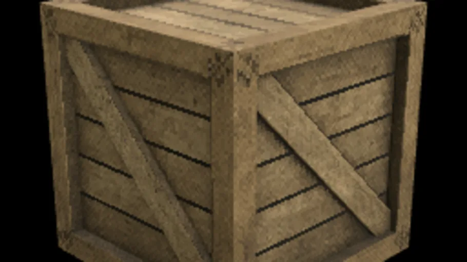 Wood crate