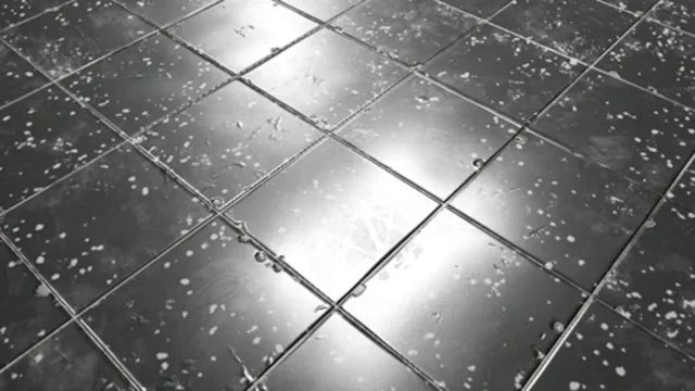 Floor - Splotch 1 (Black)