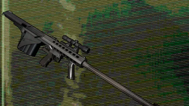 Barret M82A2 (Prop) (MGS4)