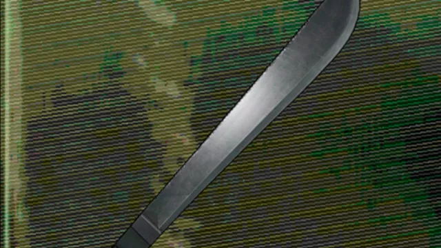 Machete (Prop) (MGS4)