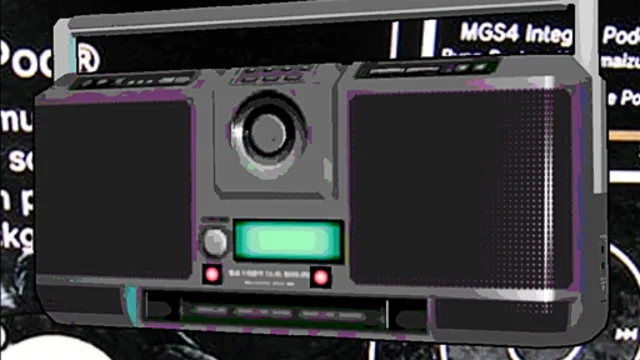Music Player (Prop) (MGS4)