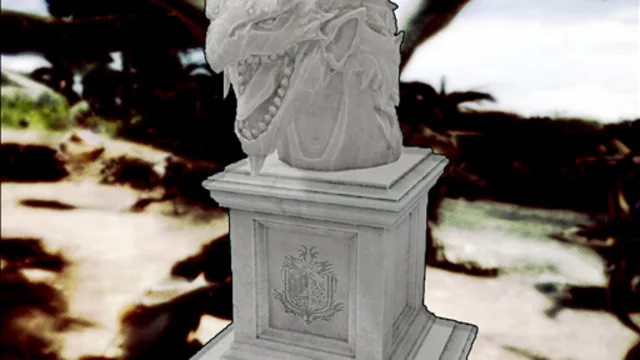 Rathalos Bust (Prop) (MH:W)