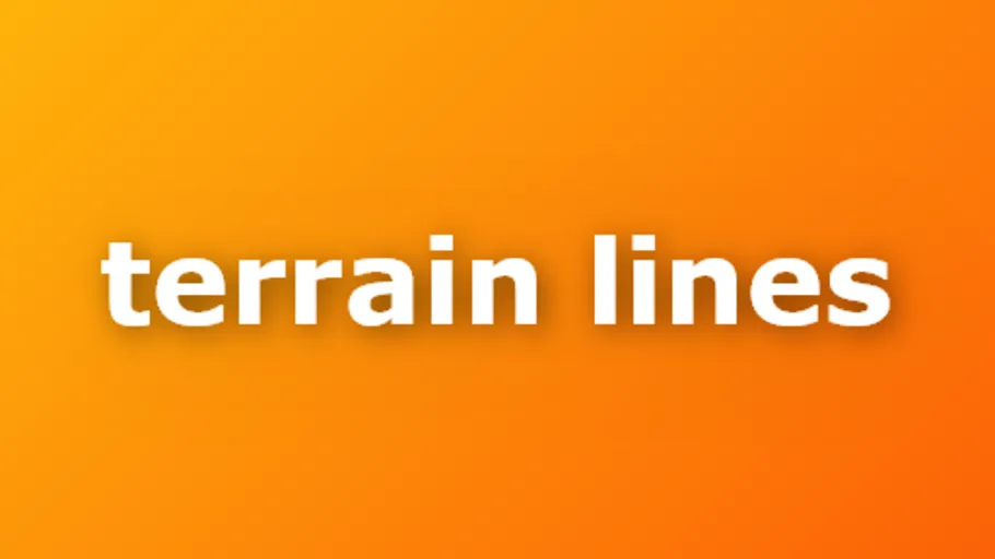 Terrain Lines