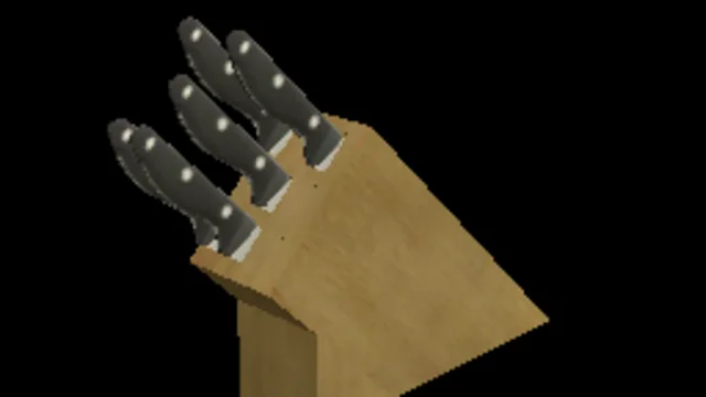 GTA 5 knife block