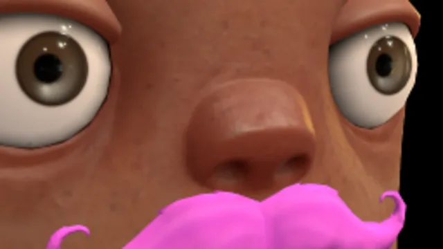 Pink Mustache