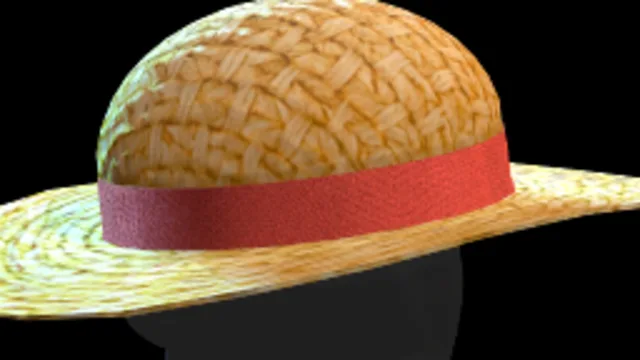Straw sphare hat