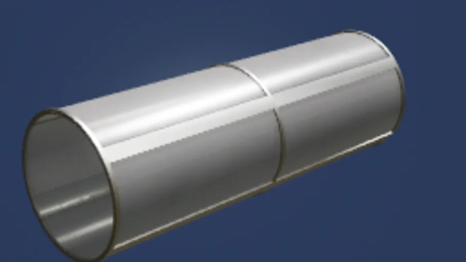 Metal Industrial Piping