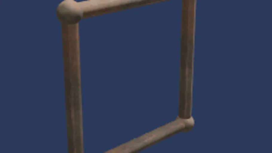 Rusty Truss End
