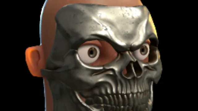 Skull Mask Iron