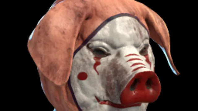 Pig Clown Mask