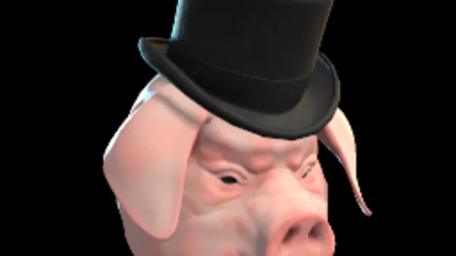 Pig Mask with Hat