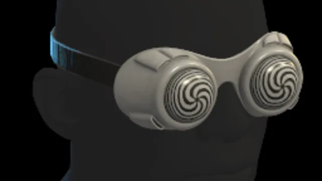Hypno Glasses White Animated