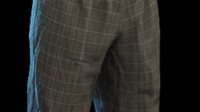 Plaid Shorts Gray