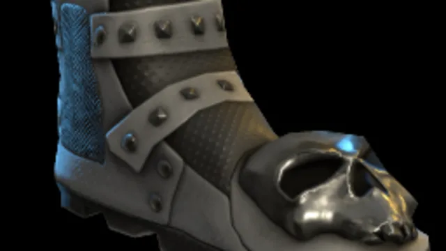 Skull Boots White