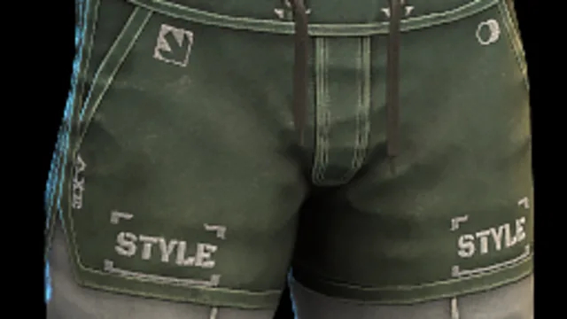 Street Shorts Green