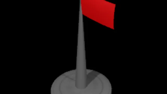 Red Control Point Flag