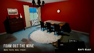 Carpet cleaning simulator