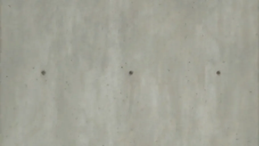 Concrete with Tie Holes