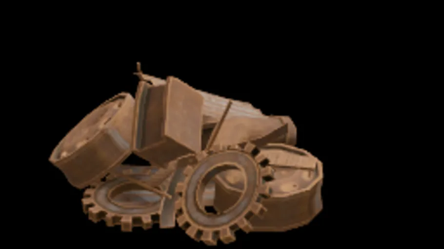 Stylized Scrap Pile