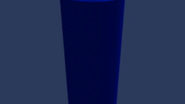 Blue Foil Cup