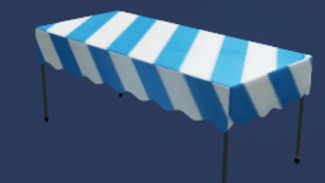 Blue Table
