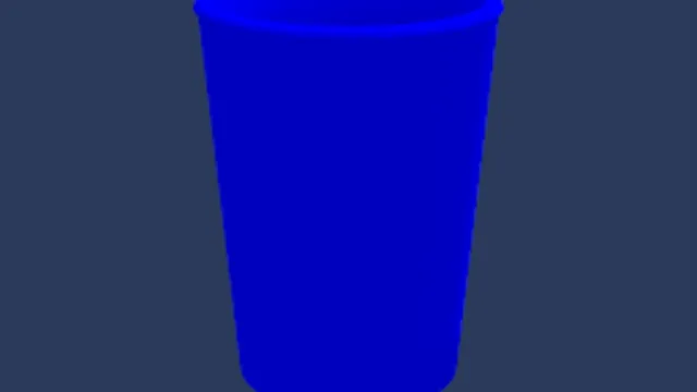 Blue Cup