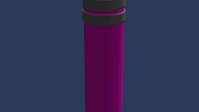 Purple Helium Tank