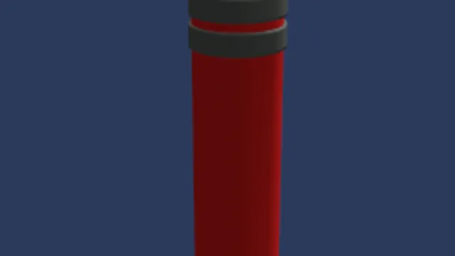 Red Helium Tank