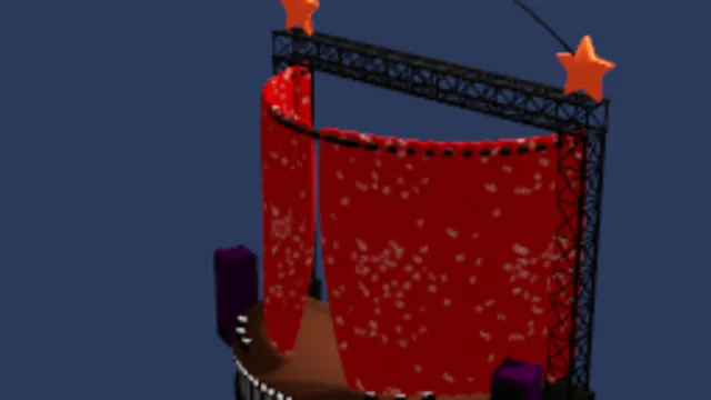 Star Curtain Stage