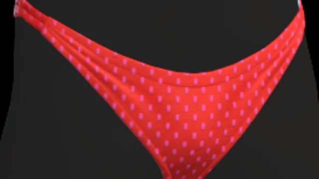 Red Bikini Bottom