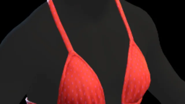 Red Bikini Top