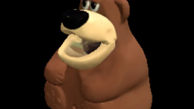 Bear Trashcan