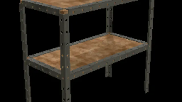 Warehouse shelving