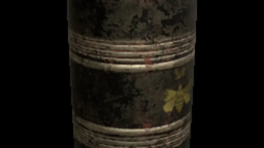 Barrel hive worn