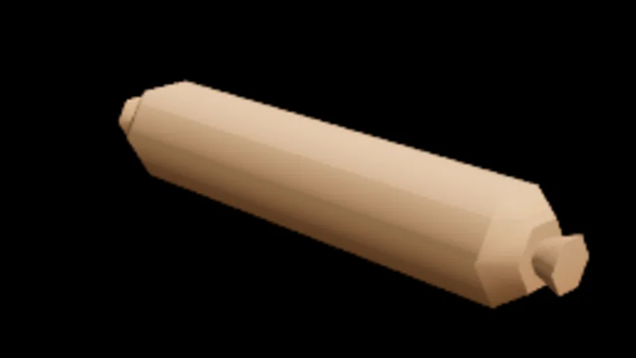 Raw Hot Dog