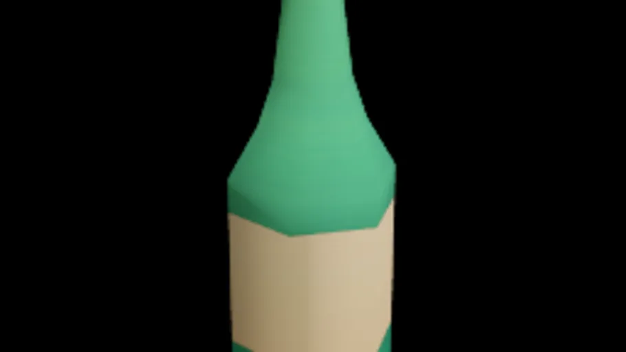 White Wine Bottle