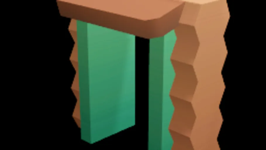 Cabin Overhang Doorway