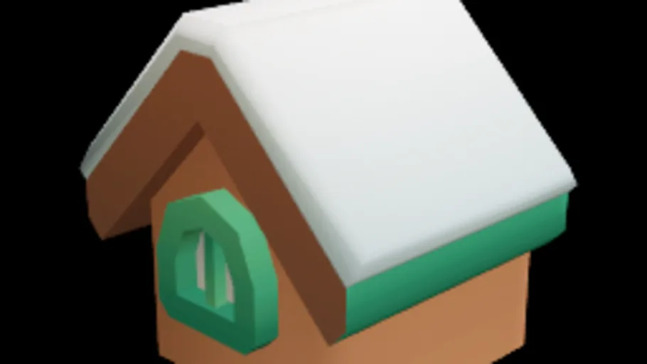 Cabin Roof Snow Dormer