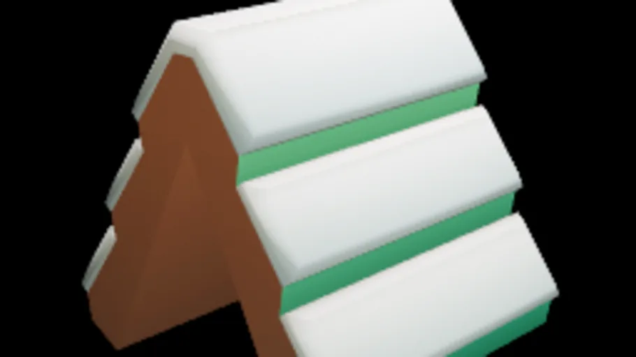 Cabin Roof Snow Point