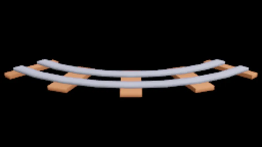 Trainset Rail Detailed Bend
