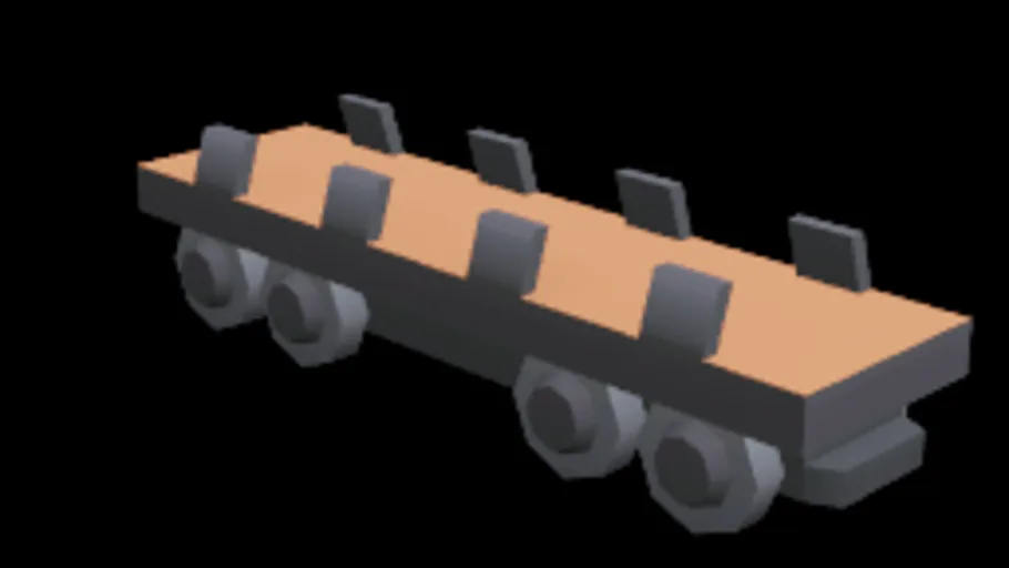 Train Wagon Flat