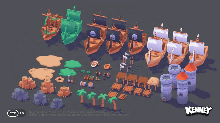 Kenney Pirate Kit