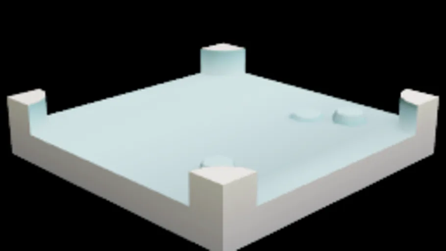 Snowy Crossing Tile