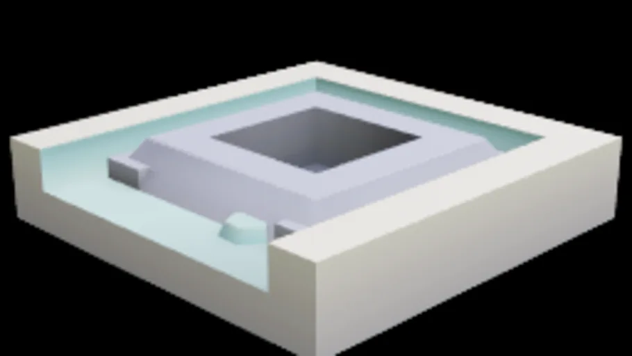 Snowy End Spawn Tile