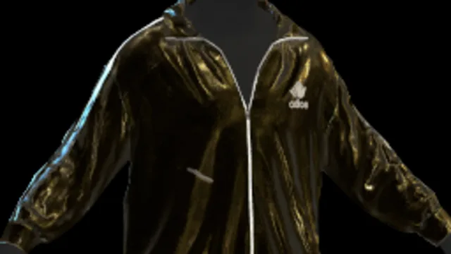 Tracksuit Jacket (Gold Adios)